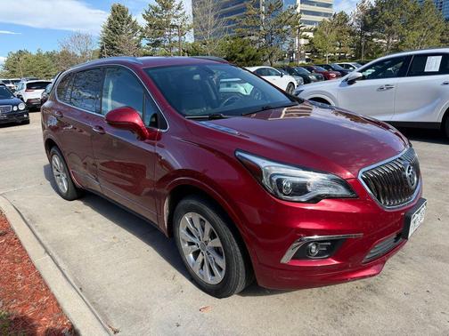 Chili Red Metallic 2018 Buick Envision Essence