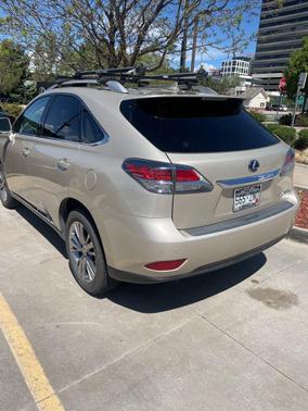 Silver Lining Metallic 2013 Lexus RX 450h Base