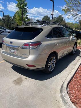 Silver Lining Metallic 2013 Lexus RX 450h Base