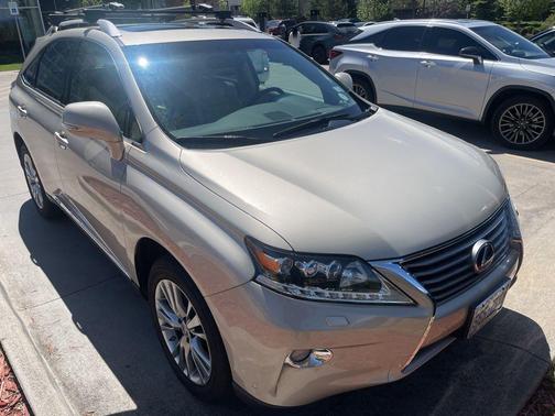 Silver Lining Metallic 2013 Lexus RX 450h Base