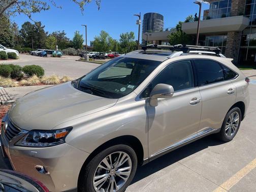 Silver Lining Metallic 2013 Lexus RX 450h Base