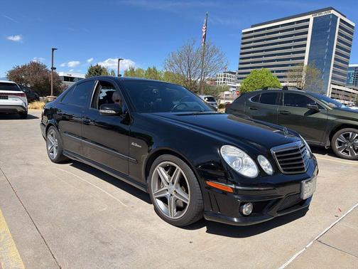 Black 2008 Mercedes-Benz E-Class E 63 AMG