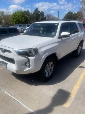 Super White 2019 Toyota 4Runner SR5 Premium