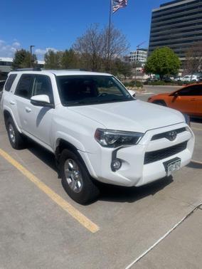 Super White 2019 Toyota 4Runner SR5 Premium