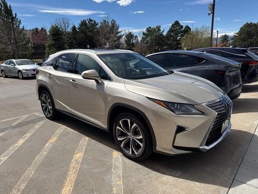 Satin Cashmere Metallic 2017 Lexus RX 350 Base