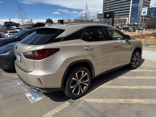 Satin Cashmere Metallic 2017 Lexus RX 350 Base