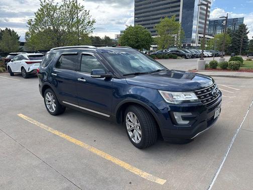 Blue Jeans Metallic 2016 Ford Explorer Limited