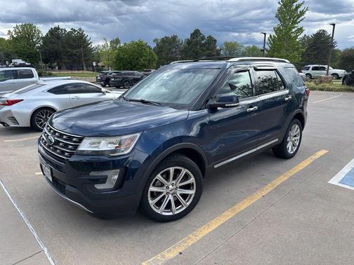 Blue Jeans Metallic 2016 Ford Explorer Limited