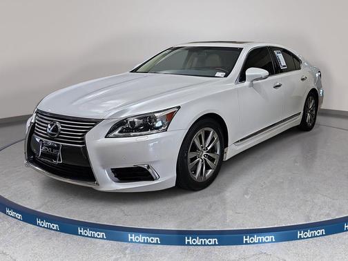White 2016 Lexus LS 460 Base