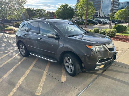 Crystal Black Pearl 2012 Acura MDX 3.7L Technology