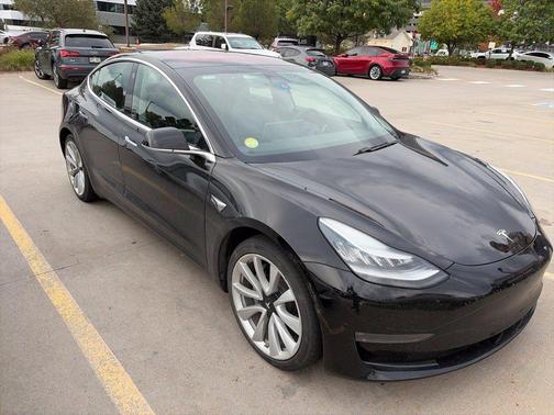 Solid Black 2019 Tesla Model 3 Long Range