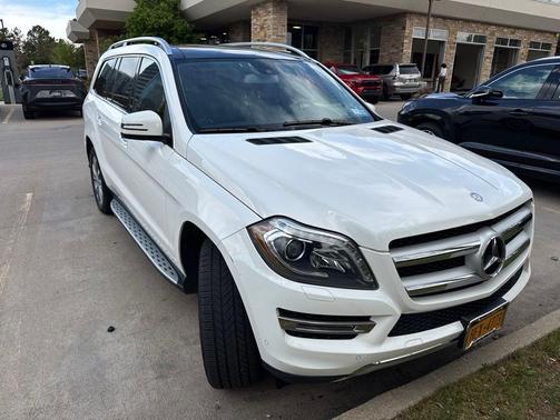 White 2014 Mercedes-Benz GL-Class 4MATIC