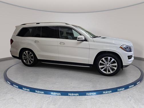 White 2014 Mercedes-Benz GL-Class 4MATIC