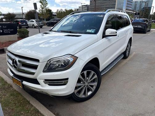 White 2014 Mercedes-Benz GL-Class 4MATIC
