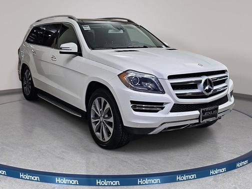 White 2014 Mercedes-Benz GL-Class 4MATIC