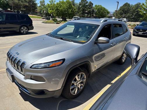 Billet Silver Metallic Clearcoat 2016 Jeep Cherokee Limited
