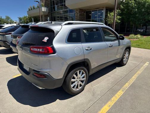 Billet Silver Metallic Clearcoat 2016 Jeep Cherokee Limited