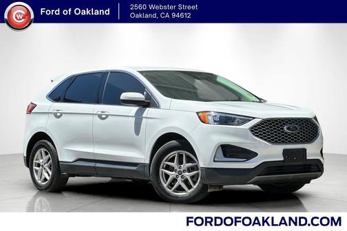 Oxford White 2023 Ford Edge SEL