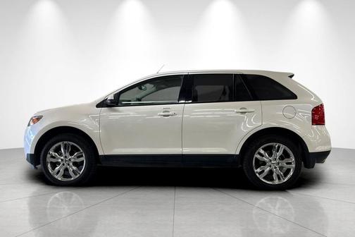 White Platinum 2013 Ford Edge SEL
