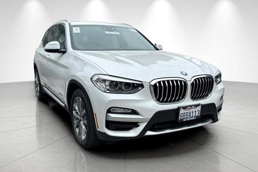 White Metallic 2018 BMW X3 xDrive30i