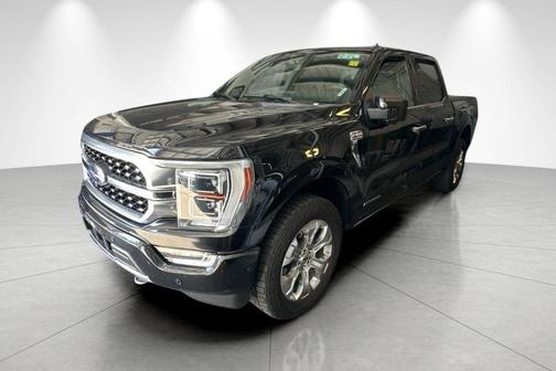 Agate Black Metallic 2021 Ford F-150 Platinum