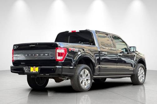 Agate Black Metallic 2021 Ford F-150 Platinum