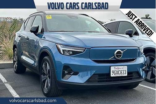 Fjord Blue 2023 Volvo XC40 Plus