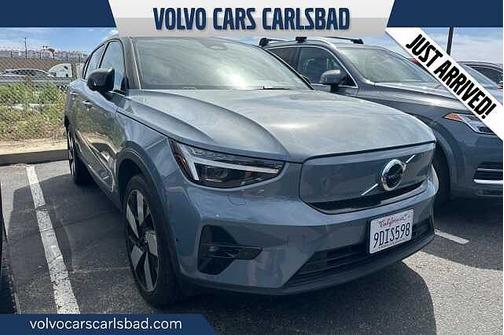 Thunder Grey 2022 Volvo C40 Recharge Pure Electric Ultimate