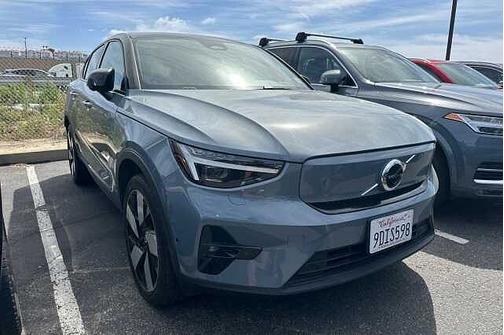Thunder Grey 2022 Volvo C40 Recharge Pure Electric Ultimate