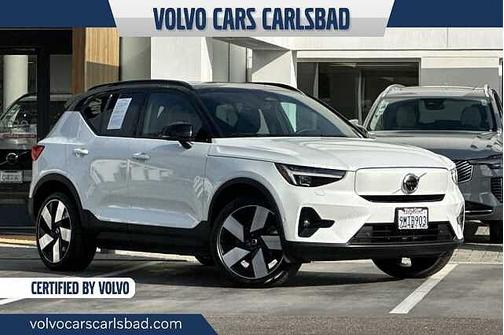 Crystal White 2024 Volvo XC40 Ultimate