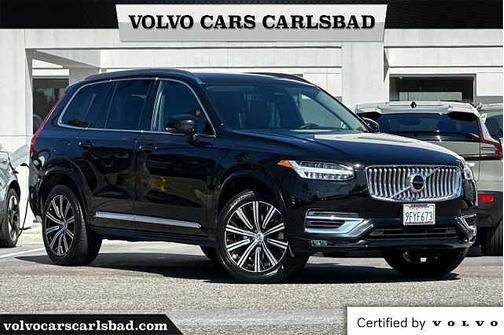 Onyx Black 2023 Volvo XC90 Plus