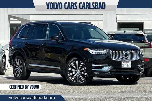 Onyx Black 2023 Volvo XC90 Plus