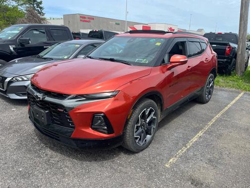 Cayenne Orange Metallic 2021 Chevrolet Blazer RS