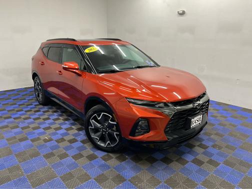 Cayenne Orange Metallic 2021 Chevrolet Blazer RS