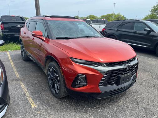 Cayenne Orange Metallic 2021 Chevrolet Blazer RS