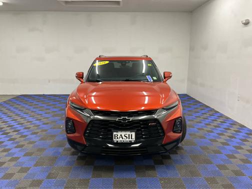 Cayenne Orange Metallic 2021 Chevrolet Blazer RS