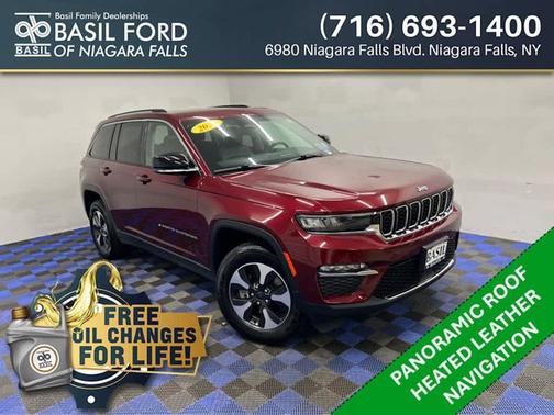 Velvet Red Pearlcoat 2023 Jeep Grand Cherokee 4xe