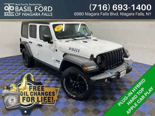 Bright White Clearcoat 2023 Jeep Wrangler 4xe