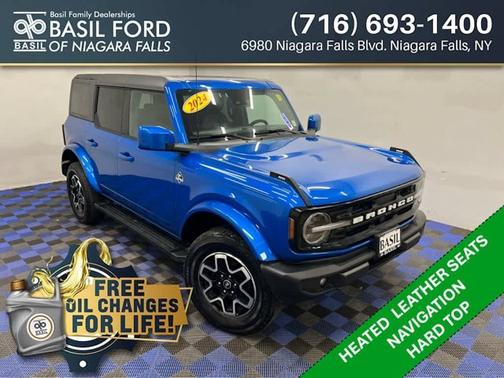 Velocity Blue Metallic 2024 Ford Bronco Outer Banks