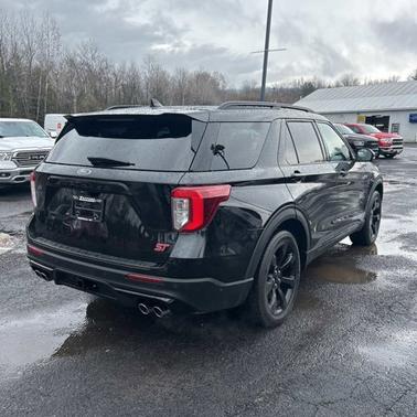 Agate Black Metallic 2022 Ford Explorer ST