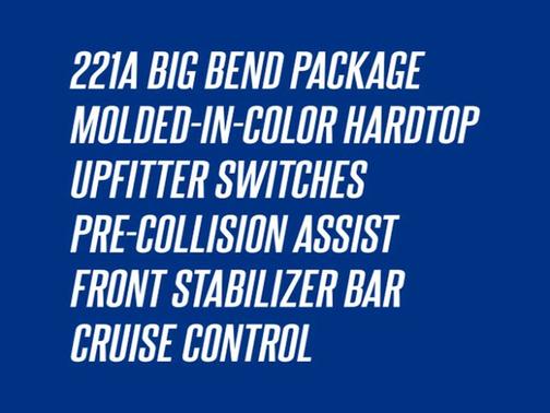 2022 Ford Bronco Big Bend