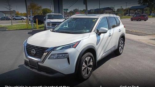 Pearl White Tricoat 2023 Nissan Rogue SV