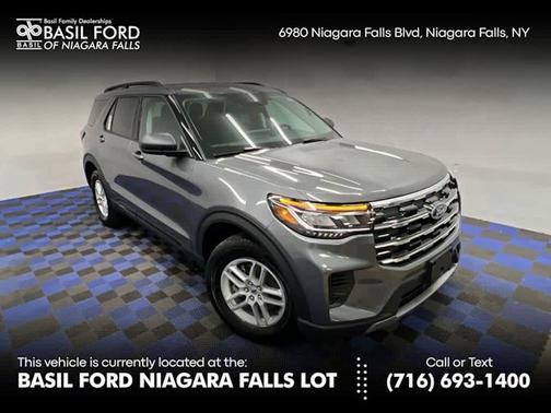 Carbonized Gray Metallic 2026 Ford Explorer Active w/200A Pkg