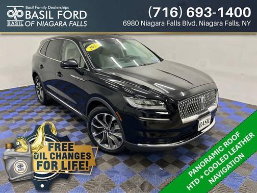 Infinite Black Metallic Clearcoat 2022 Lincoln Nautilus Reserve