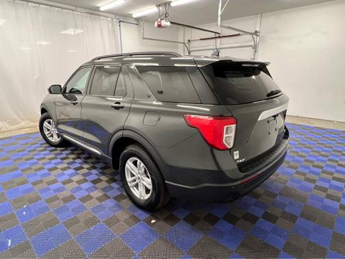 Forged Green Metallic 2023 Ford Explorer XLT
