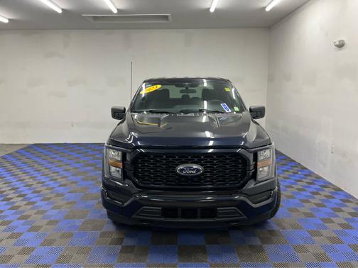 Antimatter Blue Metallic 2023 Ford F-150 XL 4WD SuperCrew 5.5 Box