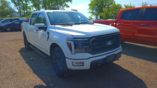 Star White Metallic Tri-Coat 2024 Ford F-150 LARIAT