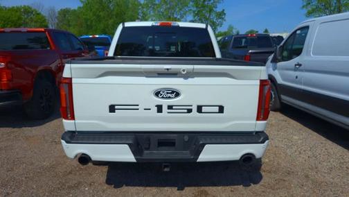 Star White Metallic Tri-Coat 2024 Ford F-150 LARIAT