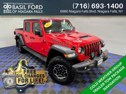 Firecracker Red Clearcoat 2023 Jeep Gladiator Mojave