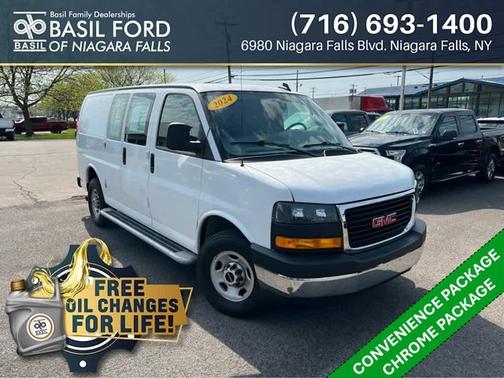 Summit White 2024 GMC Savana 2500 Work Van